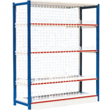 Popular Wholesale display rack,grocery metal stand,display rack gondola